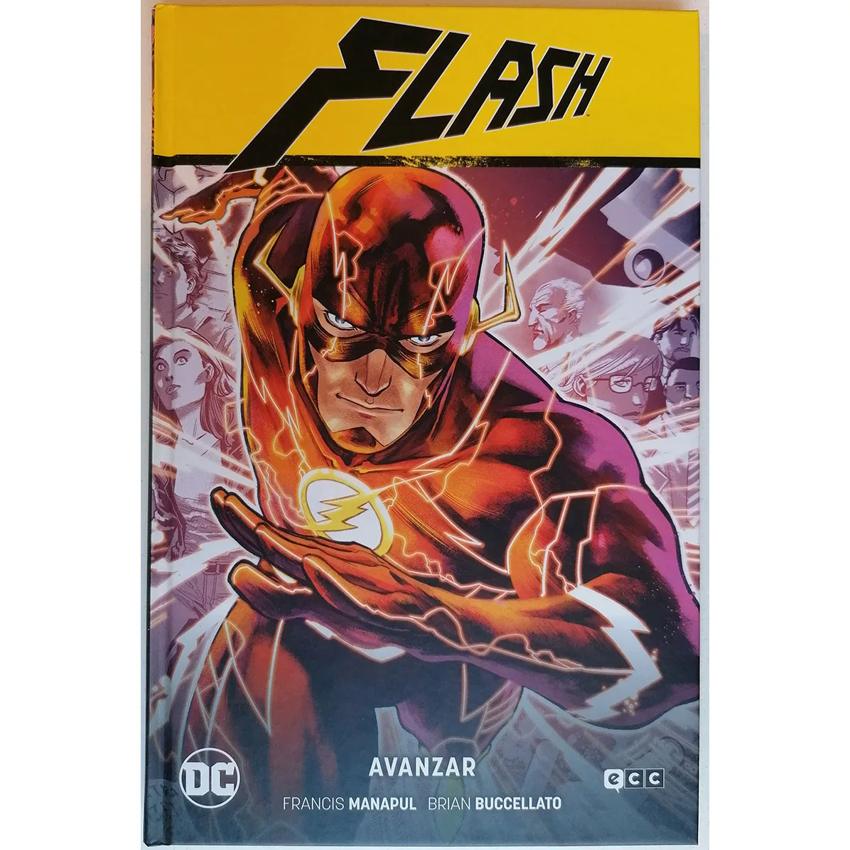 Dc Comics, Flash Vol 1 Advance New Universe, Autore Iveco Manapul, Fumetti In Spagnolo, Romanzo Grafico