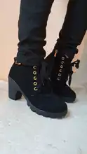 Nuevo invierno primavera de las mujeres botas de encaje de alta calidad-europeo zapatos de las señoras zapatos de taco en PU botas entrega rápida rtg67
