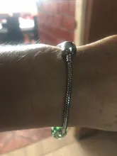 Abalorio de Color plateado de 3mm para mujer, pulsera Europea Original, joyería de moda, regalo para mujer, envío directo