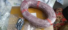 Cable de calefacción de fibra de carbono, cubierta de goma de silicona mejorada, 33 Ohm/m 3mm, 100 metros