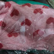 Jersey de amor jersey de cuello redondo suéter 2021 primavera y otoño nuevo suelta tendencia suave suéter para estudiantes chaqueta roja red gran oferta