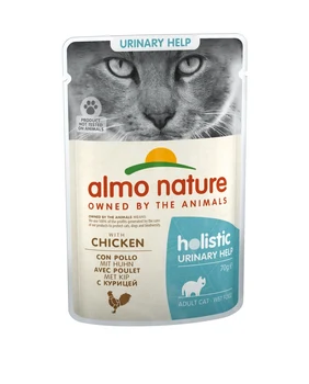 

Almo nature pouches with chicken D/MKB U cats urinary support with chicken 0,07 kg x 24 PCs
