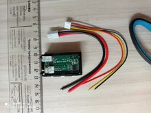 0,56 pulgadas Mini Digital voltímetro amperímetro DC 100V 10A Panel Amp voltios medidor de corriente de voltaje probador Azul Rojo de doble LED pantalla