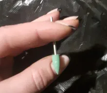 Pulidor de silicona para uñas, herramientas de corte de cutículas, limas de broca, pulidor para máquina eléctrica, 1 Uds.