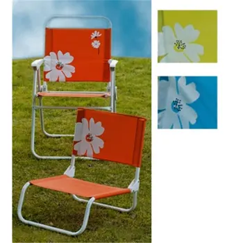 

METAL chair ANCOFE PLEG. Beach FLOWER blue