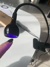 Nail-Dryer Switch Medical-Product-Detector Led-Desk-Light Uv-Lamp Cash Bright Adjustable