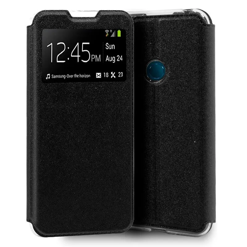 Чехол книжка Alcatel 1S (2020) / 3L однотонный черный|Сумки для телефона| |