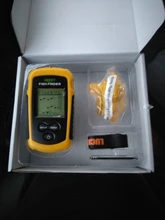 Suerte FFCW1108-1 y FFW1108-1 portátil eco Sónar sonda de profundidad río océano inalámbrico buscador de peces