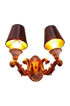 

AVONNI AP-5002-2 Yellow Painted Wall Sconce, E14, Polyester, 35x