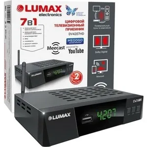 Тюнер DVB T2 Lumax DV 4207HD|Общественное вещание| |