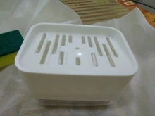 Pump-Dispenser-Box Container Sponge-Holder Soap Liquid Home-Cleaner Kitchen-Dish 