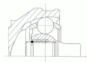 

Shrus inside k-KT Audi 80/90 86-98 GKN (loebro) art. 302249