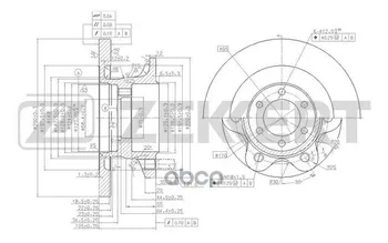 

TORM disc. Before. Iveco Daily II III 89-zekkert art. bs-5861