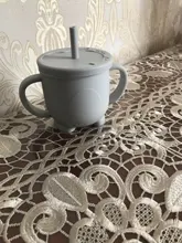 Fuente de alimentación de bebé, tazas para bebé, tazas para bebé, de silicona, a prueba de fugas