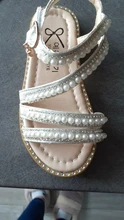 Sandalias de princesa con diamantes de imitación para niñas pequeñas, zapatos de verano, a la moda