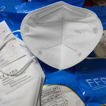 Aixin 10-50 Uds certificado por la CE, a prueba de polvo FFP2 máscara 5-capa de protección desechable máscara transpirable Anti-contaminación máscaras
