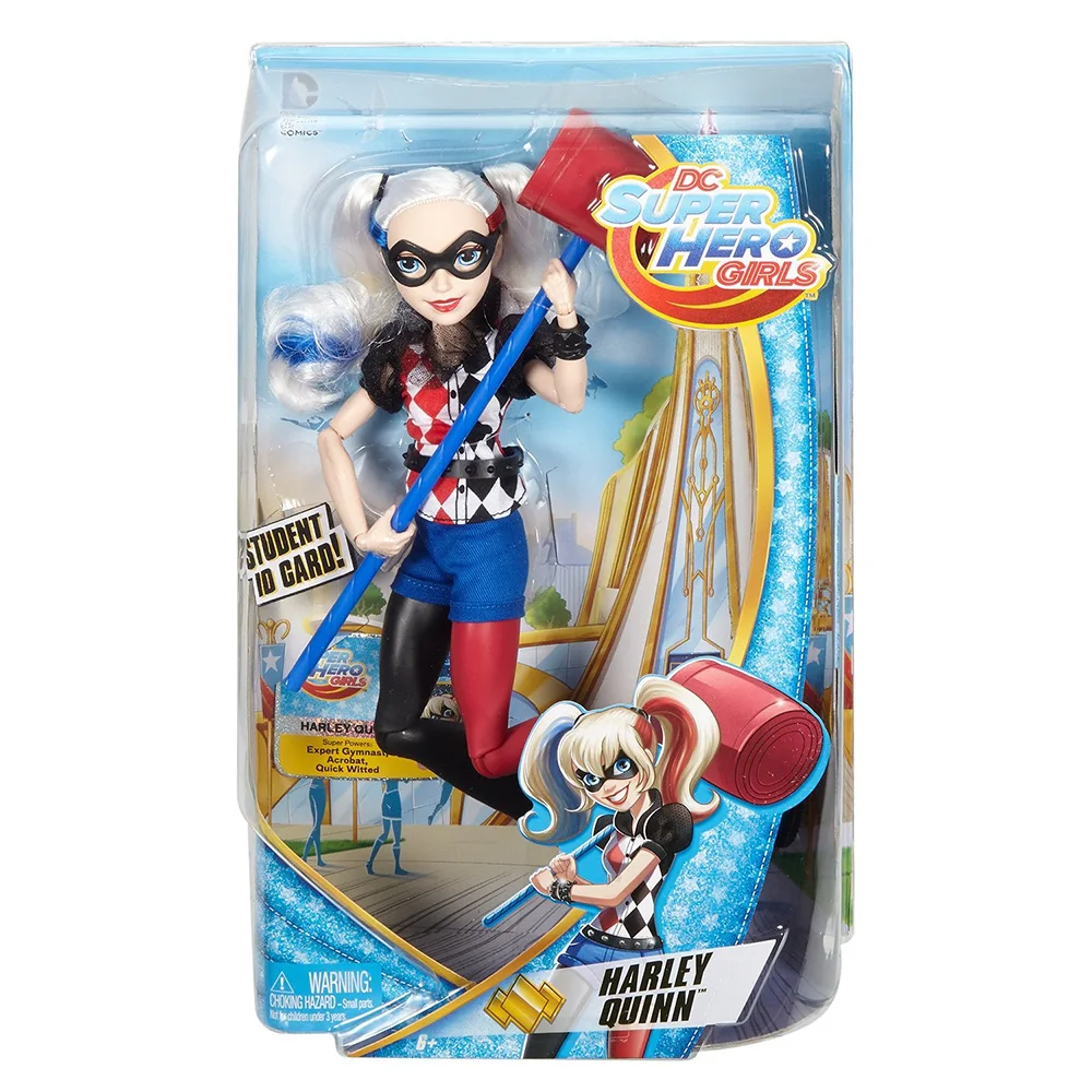 Кукла DC Super Hero Girls Харли Квинн- Супергероини- Превращения