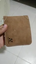 Cartera de cuero para hombre, tarjetero, monedero de mano, billetera corta esmerilada, bolsillo para monedas, 2020