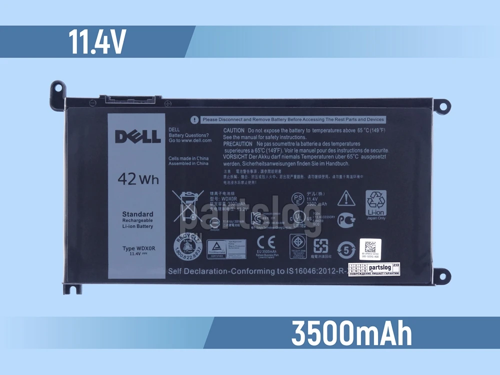 Dell Vostro 5468 Battery 11 4v 3500mah Laptop Batteries Aliexpress