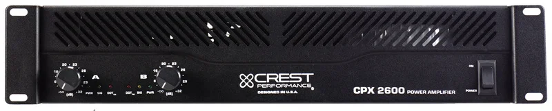 Усилитель мощности Crest Audio CPX2600 | Безопасность и защита