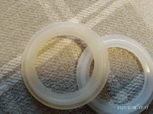 Sanitary-Silicon Gasket-Strip Tri-Clamp Sealing Ferule-Fitting 38mm OD Homebrew for Diopter