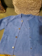 Suéter de piel de visón para mujer, cárdigan de manga larga holgado de terciopelo para otoño e invierno, novedad de 2020