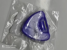 Guitarra elegir titular de plástico carcasa de plectro con adhesivo de la guitarra cajas de almacenamiento para 1-3 piezas selecciones de guitarra