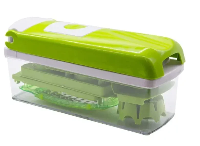 Nicer Dicer Plus Cortador Fatiador Legumes Verduras Frutas Spectacular  Utensil Kitchen Dining Semi-automatic - Manual Slicers - AliExpress