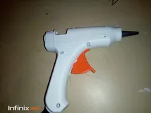 Pistola de pegamento de fusión en caliente Industrial, Mini herramienta de reparación neumática de temperatura térmica eléctrica de 20W con enchufe europeo y estadounidense de CA 110V-220V