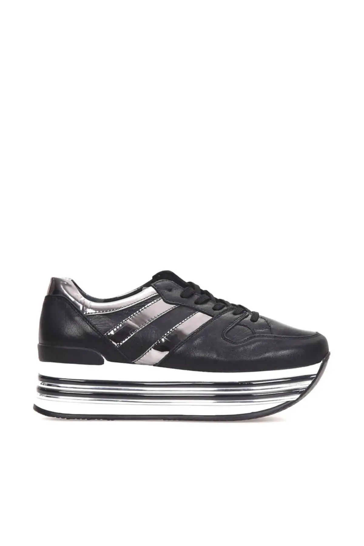 Derimod Genuine Leather Black Women 'S Sneaker | Обувь