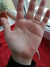 FFLACELL alta calidad Natural de agua dulce perla Multi-Cuentas anillo dedo joyería continuo círculo minimalista anillo de fiesta joyería