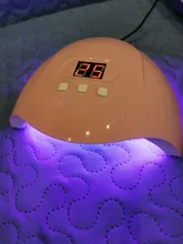 Secador de uñas portátil de 54W, lámpara UV LED de 30/60/90s, con temporizador, Cable USB, para uso doméstico, herramienta de lámpara de uñas de Gel UV