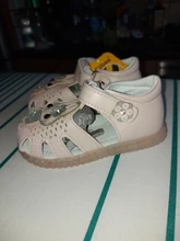 Clibee-Sandalias de gelatina para niñas pequeñas, zapatos ortopédicos clásicos de moda para niños y niñas, zapatos de cuero con luz LED