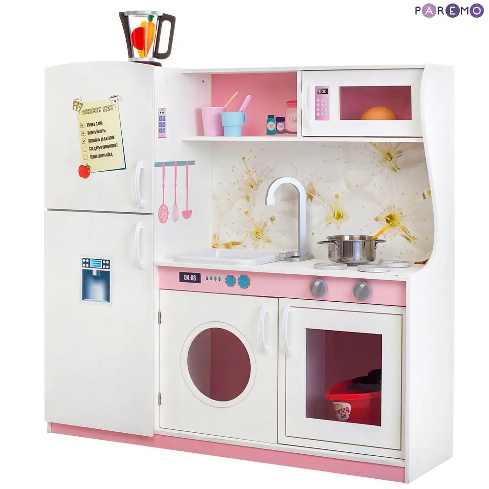 Игрушечная кухня "Фиори Бьянка", игрушечная кухня игрушки для девочек, подарки детям, развивалка