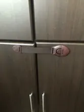 Protector de seguridad para bebés, cierre de plástico, protección de bloqueo de puertas y cajones, 8 unids/lote