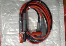 Alligator-Clip Probe Cable Test-Hook Banana-Plug Cleqee P1308b 8PCS 4MM