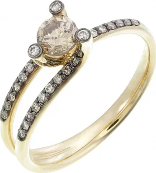 

Sargon jewelry ring with 31 diamonds in Yellow Gold