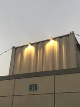 Wall-Lamp LED Balcony Garden Terrace Creative Waterproof Outdoor Modern 5W 6W 1 Simple