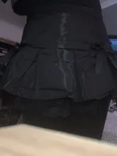 Sweetown-faldas plisadas de estética gótica negra, minifalda de cintura baja con acabado de encaje para mujeres, estilo Punk oscuro Academia Y2K