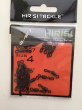 Giratorios de pesca de carpa, aparejo para pesca de carpa de acero inoxidable de cambio rápido, 25 piezas