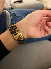 Correa de resina para Apple Watch, banda de 44mm y 40mm para iwatch Series 5 4 3 2 1, banda de 42mm y 38mm, hebilla de Metal, accesorios de pulsera