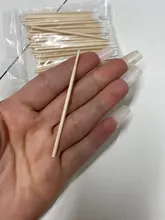 300 Uds desechables Ultra-pequeño hisopo de algodón sin pelusa Micro cepillos madera bastoncillos de algodón torundas de algodón con pegamento para extensión de pestañas quitar herramientas