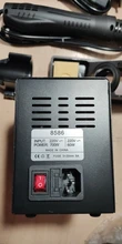Estación de soldadura 2 en 1, 8586, 760W, 220V, pistola de aire caliente, soldadura de hierro SMD, BGA refundido, herramientas de reparación de soldadura