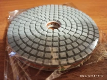 Uds 3/4 lijado disco de mojado almohadillas de pulido de diamante de granito, mármol pulidora de piedra Flexible de herramientas de mano