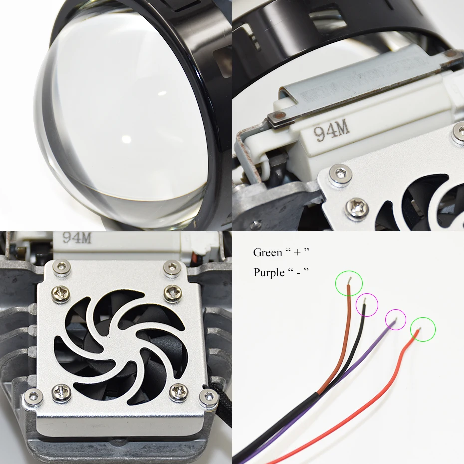 Ronan 3,0 bi led объектив проектора hella отверстие установки 6000K 34W 38W 3200lm для универсальных автомобильных фар модернизации