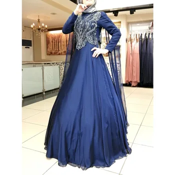 

PINAR SHAMS MİRAY HIJAB ABİYE-DARK BLUE