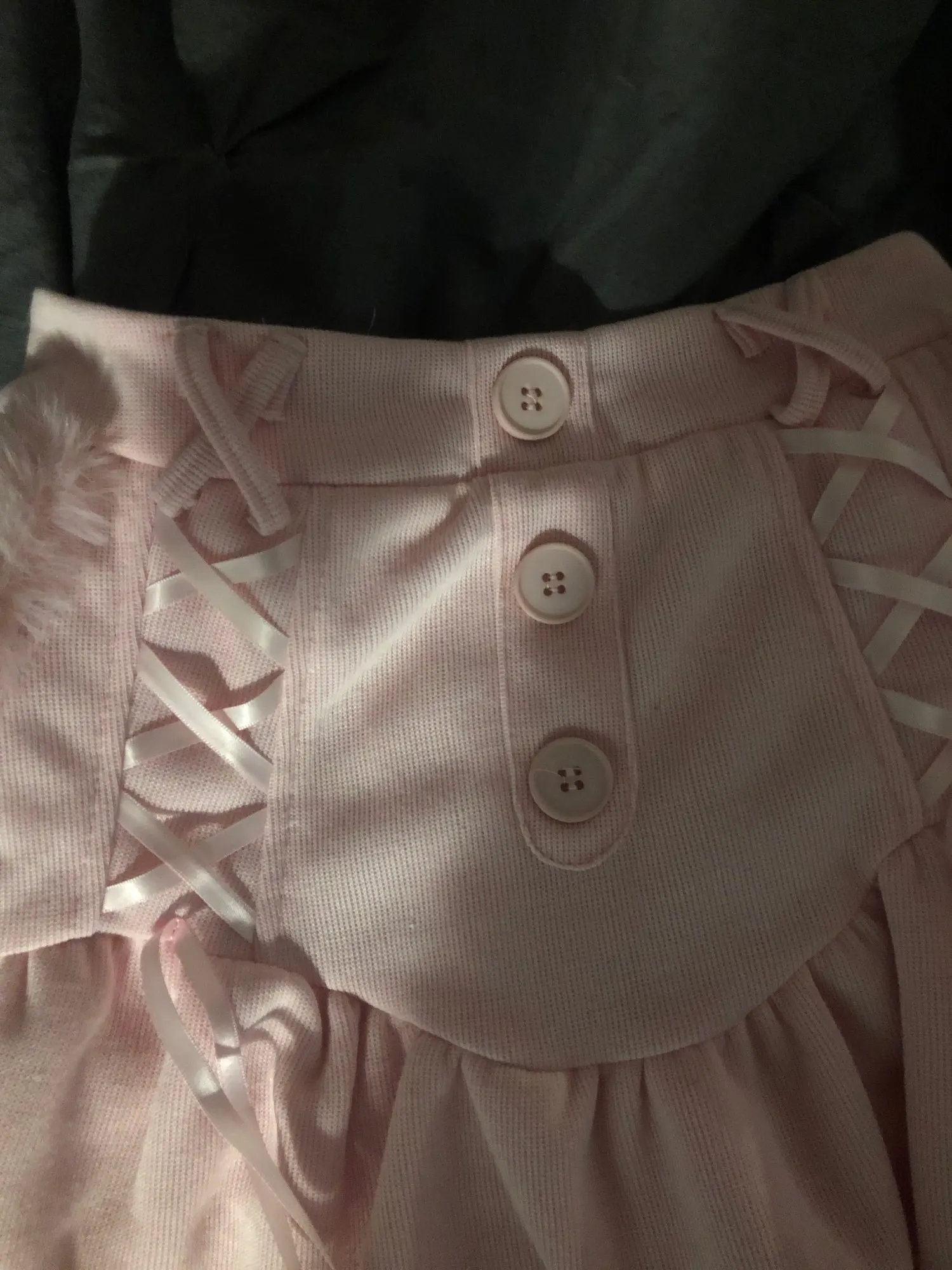 Soft girl Kawaii Lolita Mini Skirt photo review
