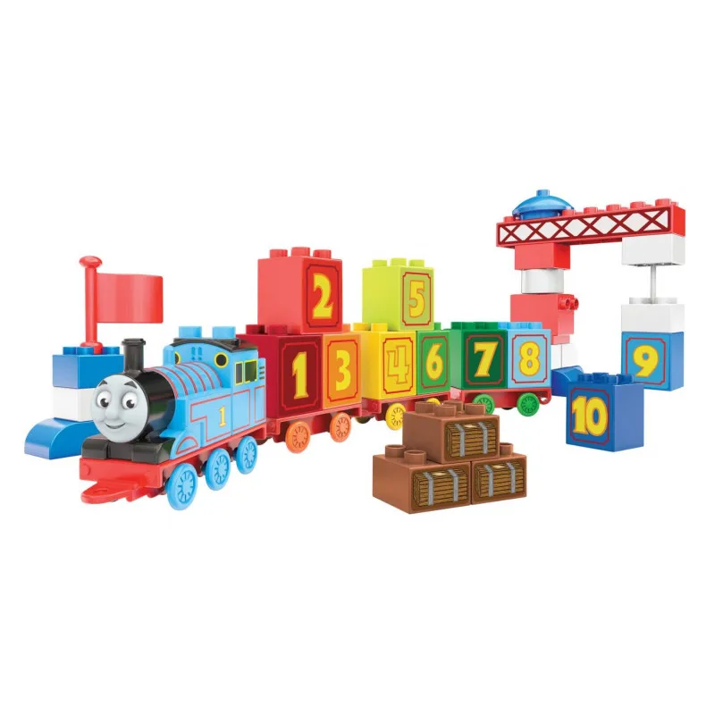 Mega Bloks Thomas & Friends 123 compter avec Thomas Learning train NEUF 