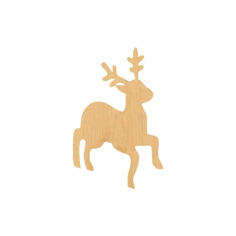 Reighdeer 1 Лазерная резка деревянная форма ремесло поставка-Незавершенный
