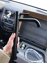 Mixer Faucet Tap Washbasin Bathroom Vessel Uythner Black